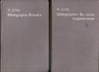 Bibliographia botanica. W. Junk. Verlag und…