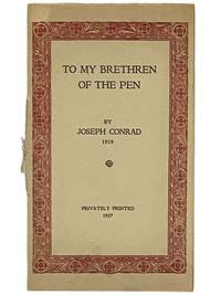 To My Brethren of the Pen