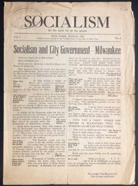 image of Socialism. Vol. 1 no. 6 (March 1911)