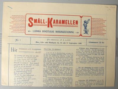 Smäll-karamellen. Ludvika bokstugas…