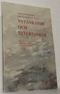 Nytänkande och eftertankar. Kön, kulturella…