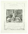 Illustrations of the Book of Job. Plate #8 "Let the Day Perish Wherein I was born.