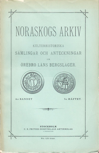 Noraskogs slägtbok [=rubrik].