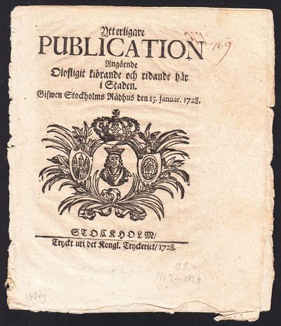 Ytterligare Publication Angående Olofligit…