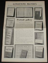 Linotype Matrix - Issue Number 13, Spring 1952. &quot;A Journal Published from Time to Time by Linotype and Machinery Limited by Linotype and Machinery Ltd - 1952