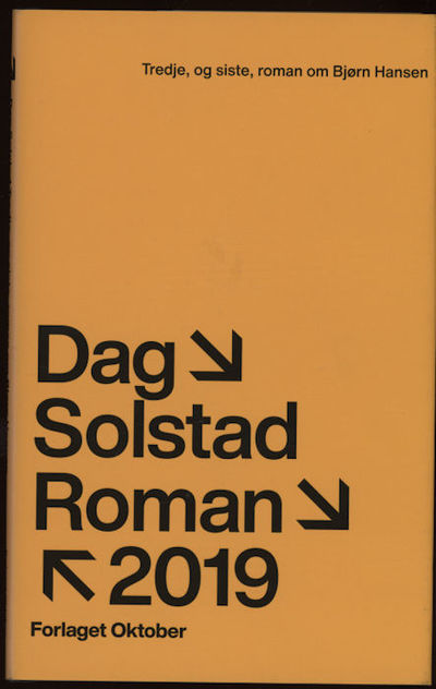 Roman 2019. Tredje, og siste, roman om Bjørn…