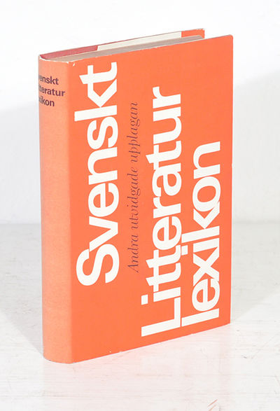 Svenskt litteraturlexikon. Andra utvidgade…