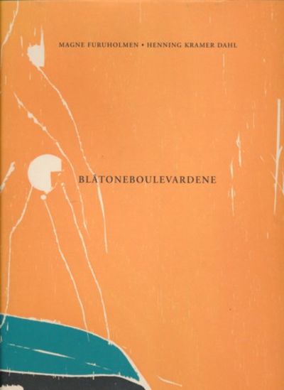 Blåtoneboulevardene. Tresnitt av Magne…