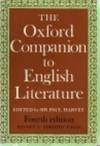 The Oxford Companion to English Literature by P Harvey - Hardcover - 1967 - from Bookbarn (SKU: 228725)