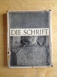 Die schrift, atlas der schriftformen des Abendlandes vom altertum bis zum ausgang des 18....
