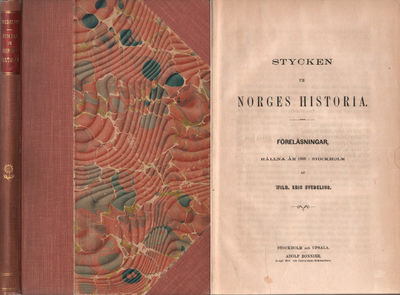 STYCKEN UR NORGES HISTORIA. Föreläsningar hållna…