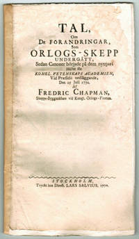 Tal, Om De Förändringar, Som Örlogs-skepp…