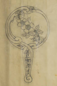 Original pencil design for ladies' hand mirror