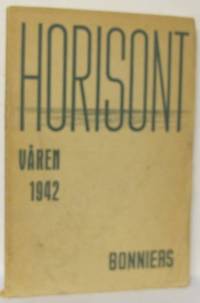 Horisont. Våren 1942. Litterär kalender.