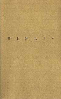 Biblis 1992. Årsbok utgiven av föreningen för…