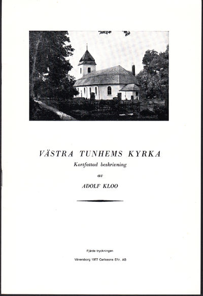 Västra Tunhems kyrka. Kortfattad beskrivning.