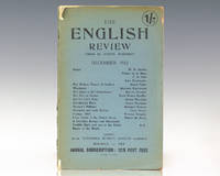 cover of The English Review. December 1912.