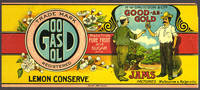 Good as Gold Jams - Lemon conserve, label