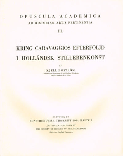Kring Caravaggios efterföljd i holländsk…
