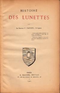 cover of Histoire des Lunettes