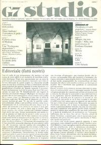 G7 Studio. Anno V, Numero 7/8, Novembre 1980