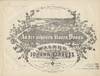 An der schönen, blauen Donau. Walzer für das Pianoforte (The Blue Danube Waltz) ... Op. 314 ... Dem Wiener Männergesang -Vereine achtungsvoll gewidmet. Für Piano solo ... Pr. 80 Nkr/15 Ngr. Lithogr. Meyer. Druck Weigel