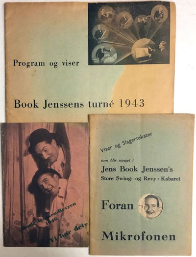 Revyprogram. Jens Book Jenssen's Store Swing- og…