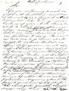 Autograph Letter Signed anonymously (“Enquirer”), Washington Square [New York], undated, [postmarked March 29 [1848]), to James Gordon Bennett, New York Herald