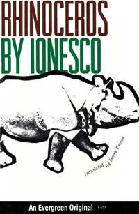 Rhinoceros by Eugène Ionesco - Paperback - First edition twenty-fifth printing - 1960 - from Orange Cat Bookshop (SKU: 237)