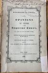 Railroads in Cities. Opinions of Judges of the Supreme Court, of the State of New York, Denying the Motion for an Injunction, in the Case of Susannah Drake, & others, against The Hudson River Railroad Company