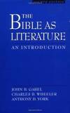 The Bible As Literature: An Introduction