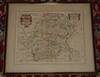 Engraved Hand-Coloured Map “A Mapp of Hartfordshire, with it’s Hundreds” Hertfordshire. “To The Right. Hon. James Cecill, Earle of Salisbury &c. this mapp is humble dedicated.”