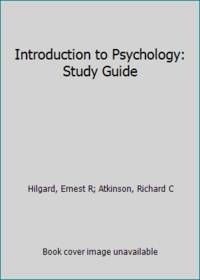 Introduction to Psychology: Study Guide
