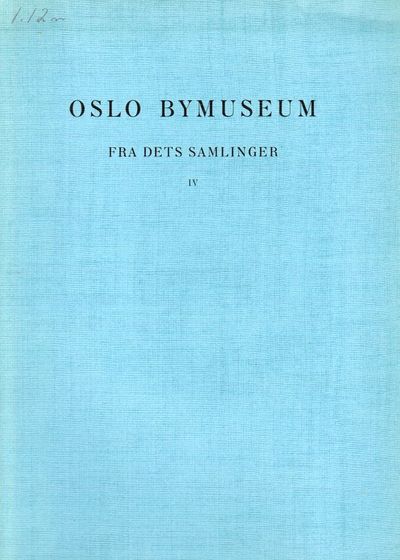 Fra dets samlinger IV.
