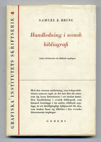 Handledning i svensk bibliografi. Andra…