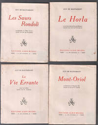 image of Lot de 4 livres du même auteur : LE HORLA LA VIE ERRANTE MONT-ORIOL LES SOEURS RONDOLI