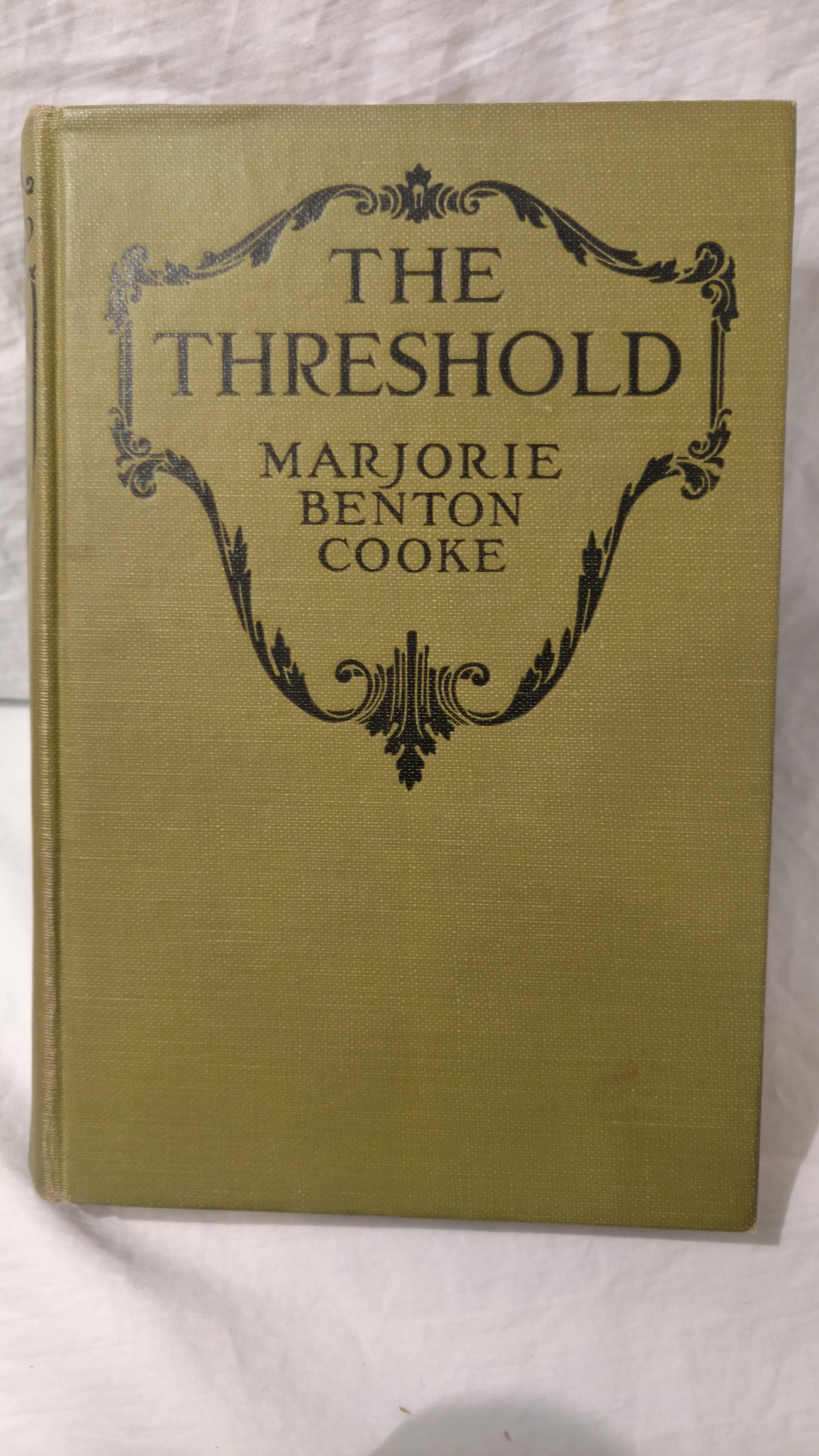 BIBLIO THE THRESHOLD by MARJORIE BENTON COOKE Hardcover 1918 A