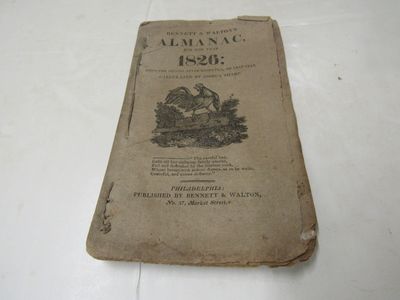 Bennett & Walton's Almanac For The Year 1826