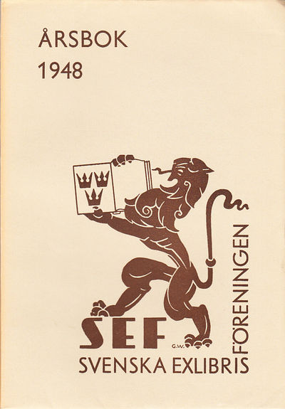 Svenska Exlibrisföreningens Årsbok 1948 under…