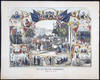 Vibrant Print of Fifteenth Amendment Celebrations