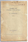 BIOGRAPHER'S BAIT. A REMINDER OF EDMUND QUINCY
