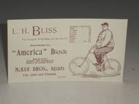 Bicycle Promotional Card: For The 'America" Bicycle - 