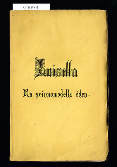 Luisella, en qvinnomodells öden. Skildringar ur…