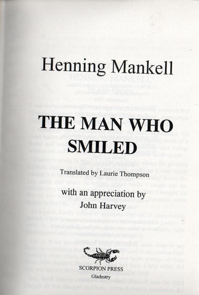 The Man who Smiled. With an appreciation by John…