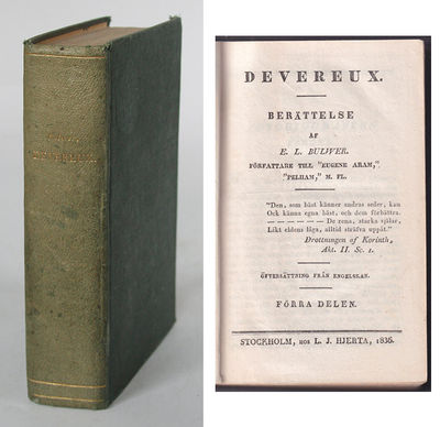 Devereux. Berättelse af E. L. Bulwer. Författare…