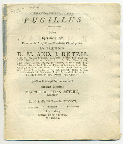 Observationum botanicarum pugillus. A.a.