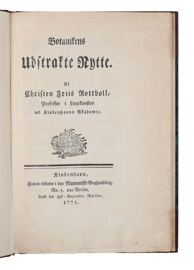 Botanikens Udstrakte Nytte.