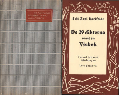 DE 29 DIKTERNA SAMT EN VISBOK.
