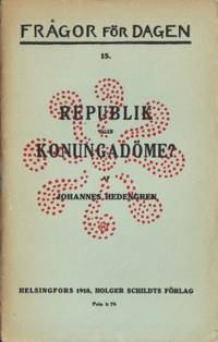 Republik eller kungadöme?