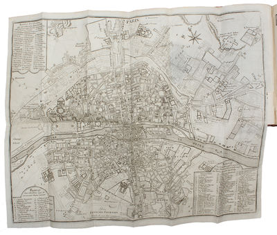 Nouvelle description de la ville de Paris et de tout ce qu’elle contient de plus remarquable. 4 vols. - [THE MOST POPULAR TRAVEL GUIDE TO PARIS] (photo 3)